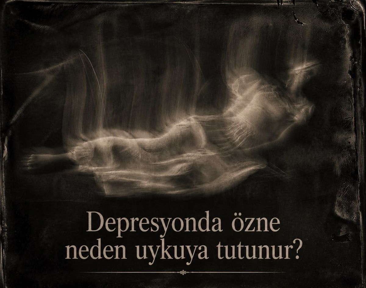 DEPRESYONDA ÖZNE NEDEN UYKUYA TUTUNUR? - Psk. Can Tarakcı